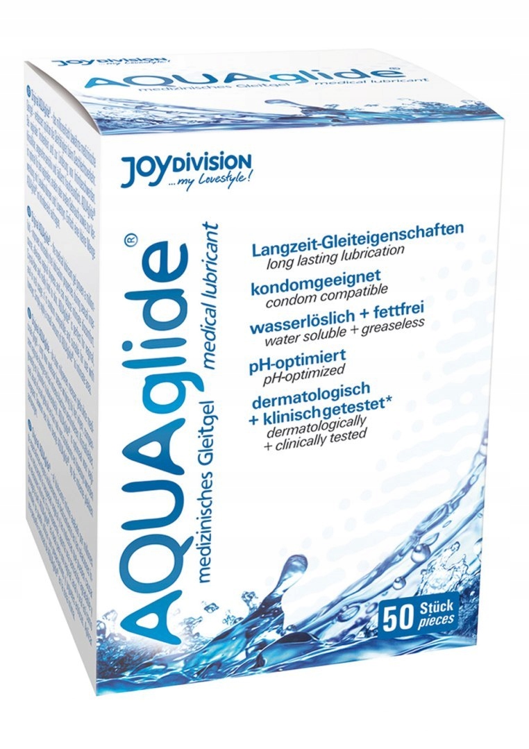 AQUAglide, 50 saszetek