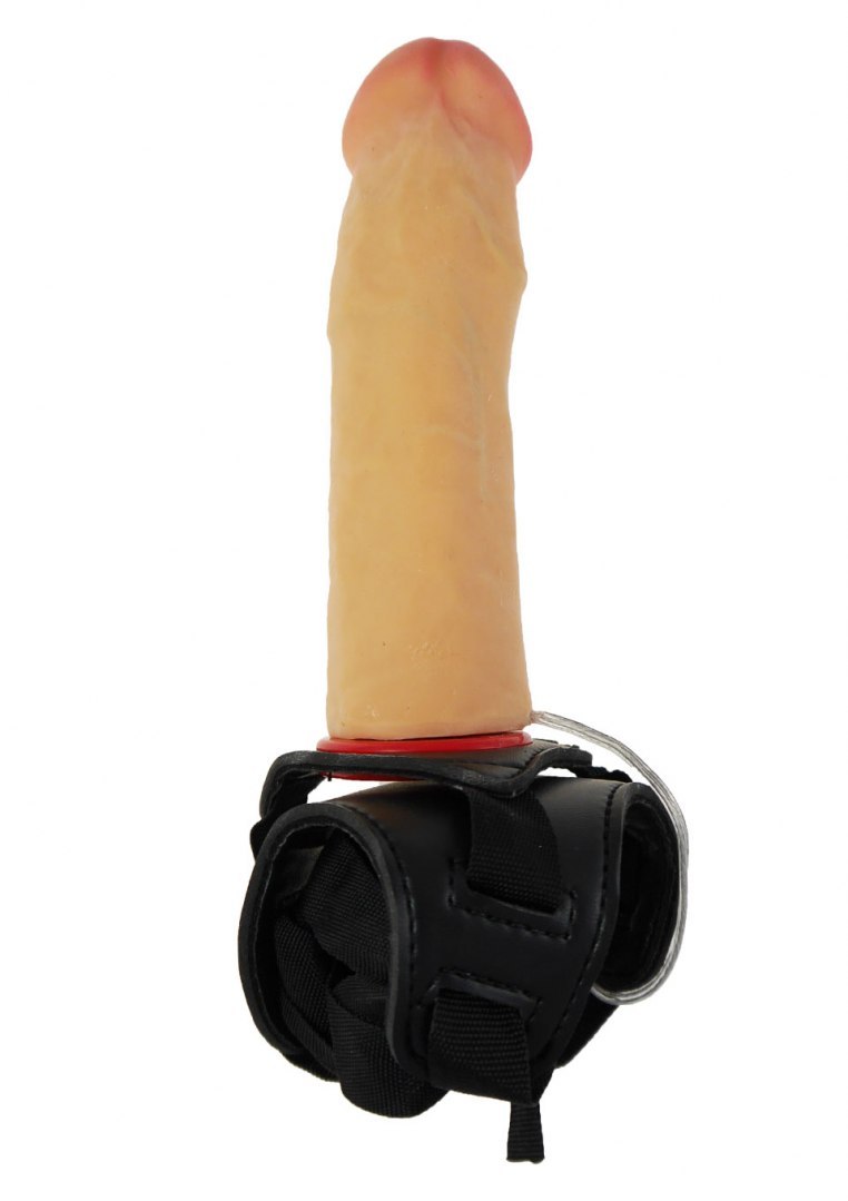 Wibrujący strap on