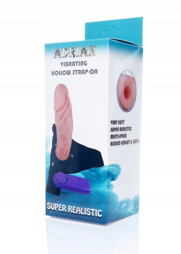 Strap-on Adrian z wibracjami