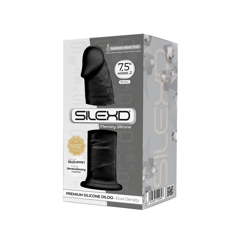 Czarne Dildo-S.D Model 2,19cm