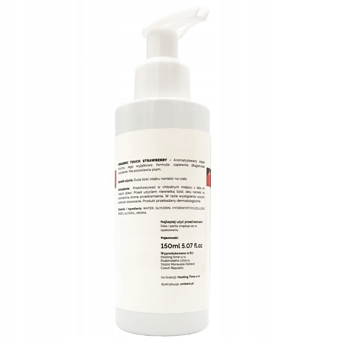 Orgasmic Touch Truskawka żel do masażu 150ml