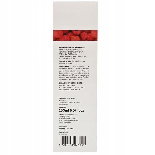 Orgasmic Touch Malina żel do masażu 150ml