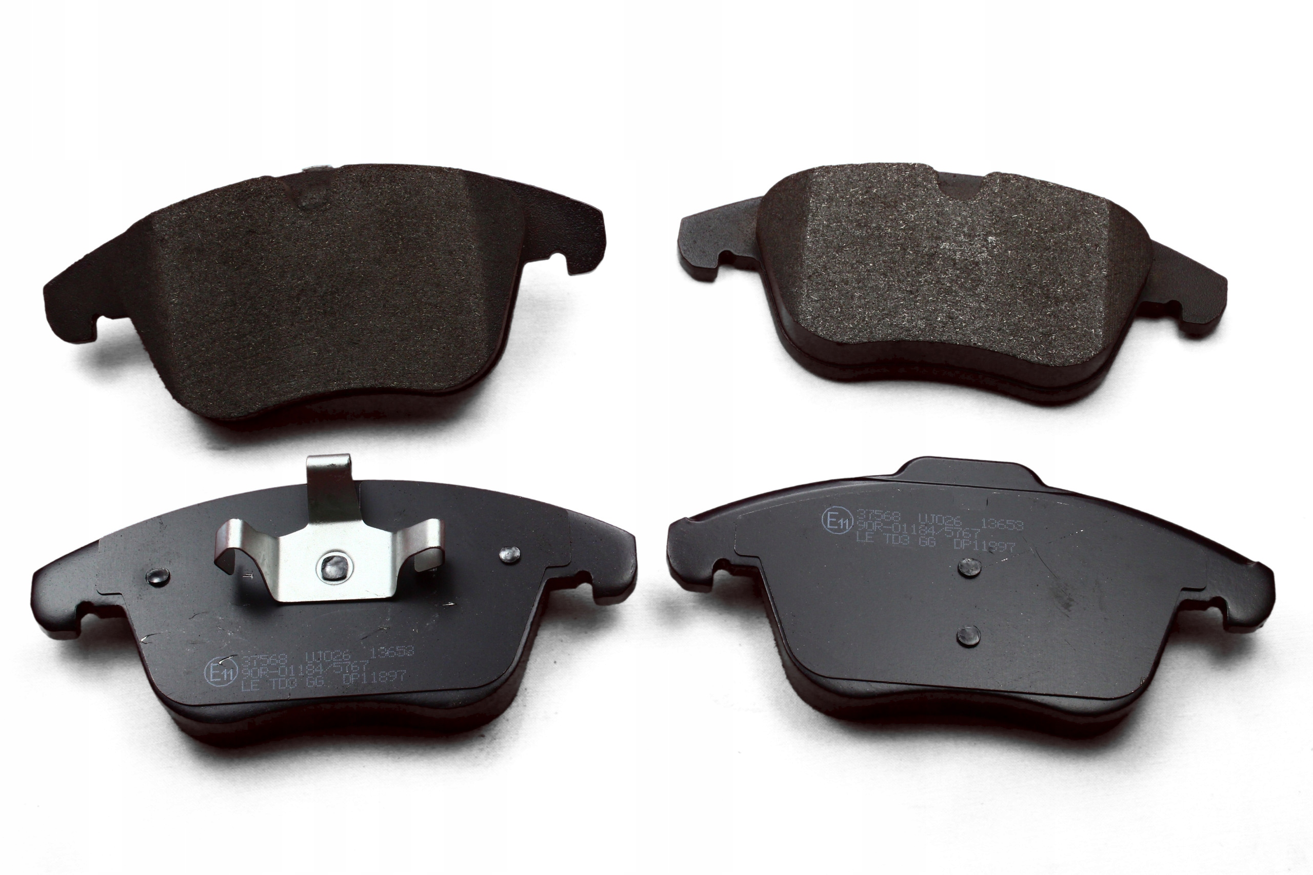 KLOCKI HAMULCOWE PRZÓD RANGE ROVER EVOQUE 2011-