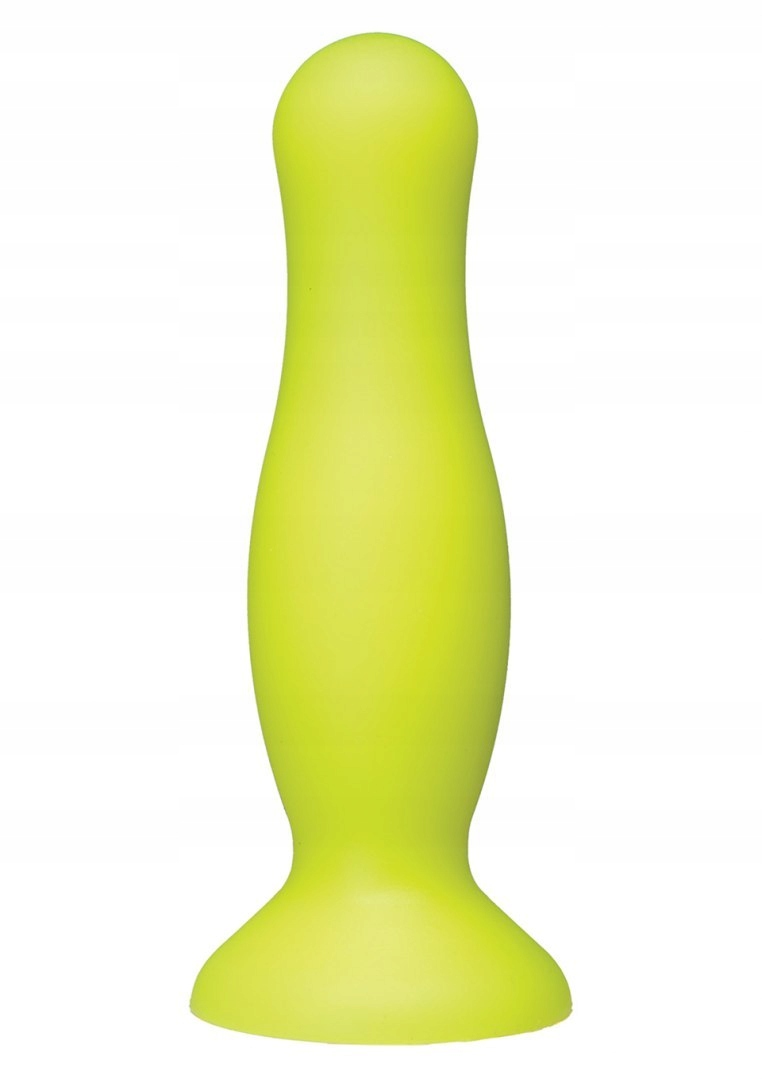 Korek analny 11 cm YELLOW