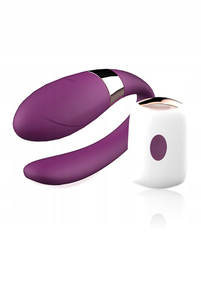 Stymulator-V-Vibe Purple USB 7 Function z pilotem