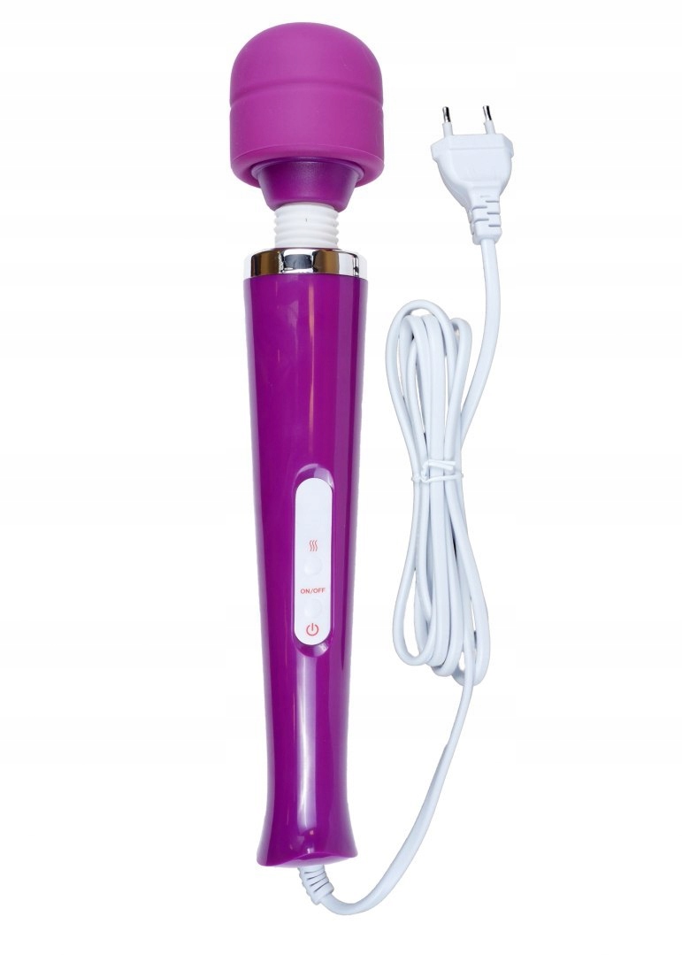 Stymulator-Magic Massager Wand Cable 110-240V Purple