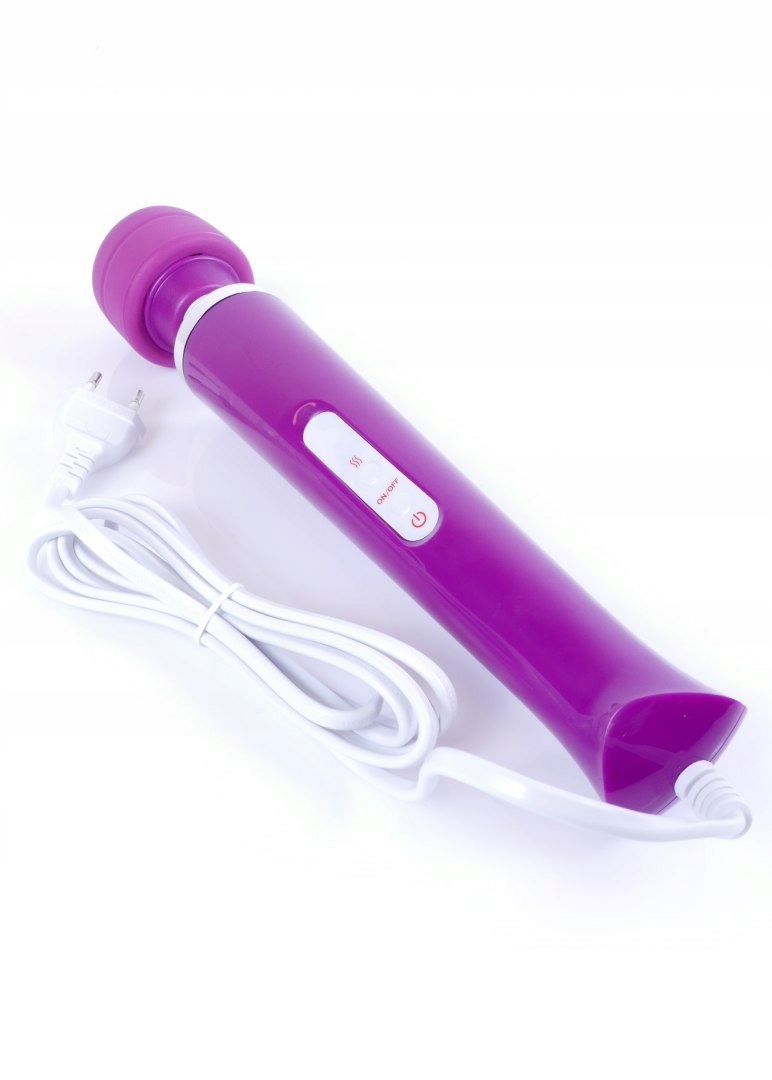 Stymulator-Magic Massager Wand Cable 110-240V Purple