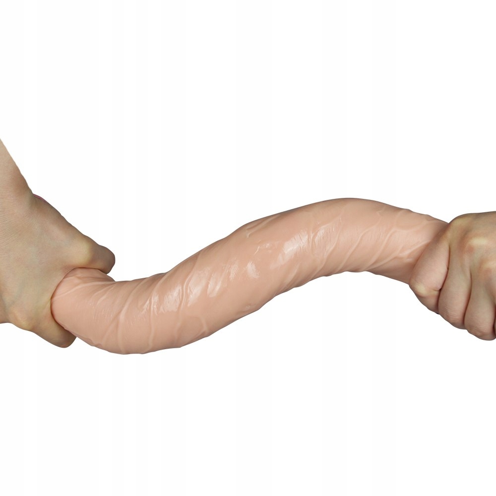 Dwustronne elastyczne dildo 45 cm