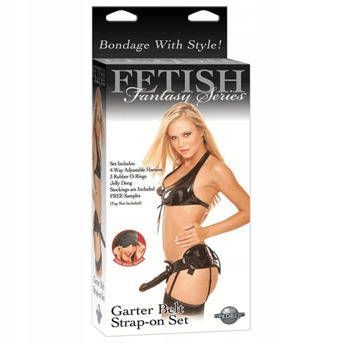 STRAP-ON SET GARTER BELT
