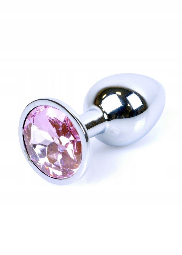Srebrny korek analny - Rose