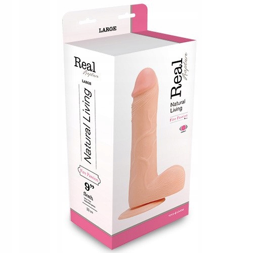 Dildo z wibracją 23cm