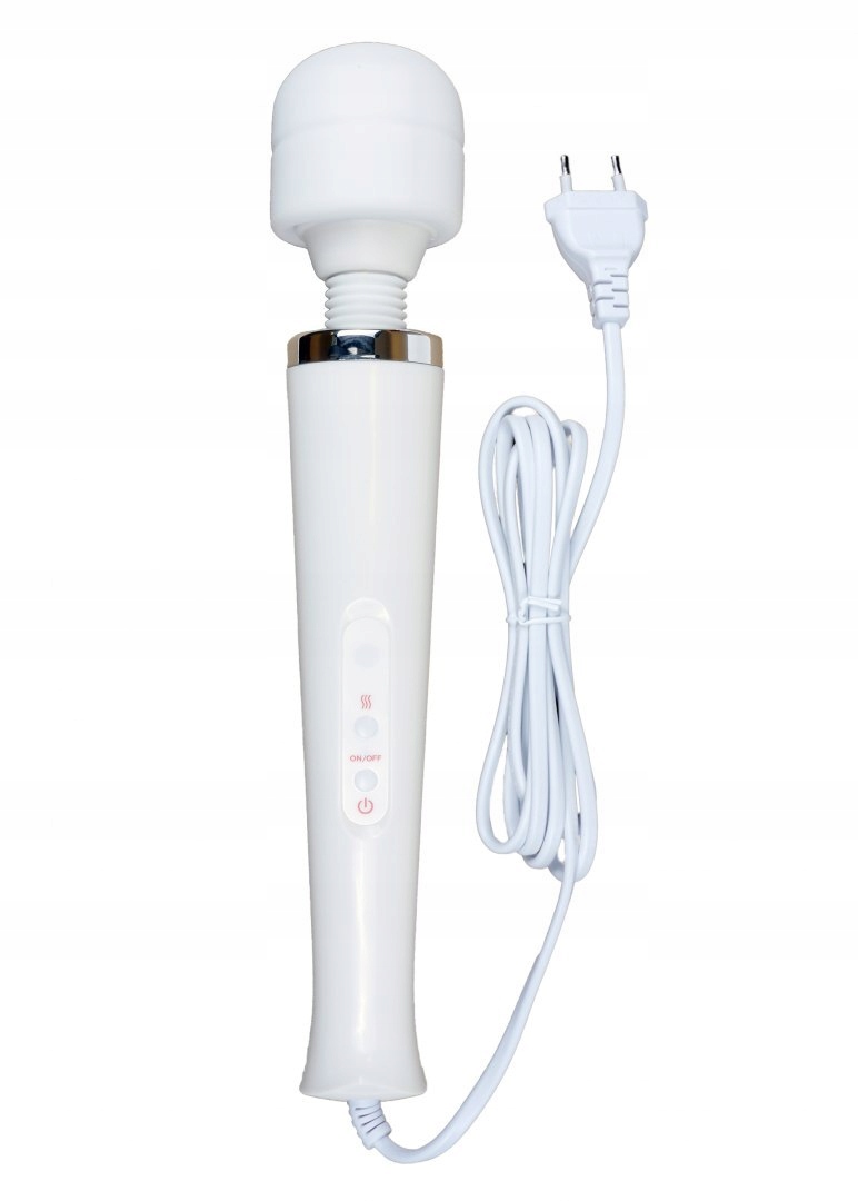 Stymulator-Magic Massager Wand Cable 110-240V White