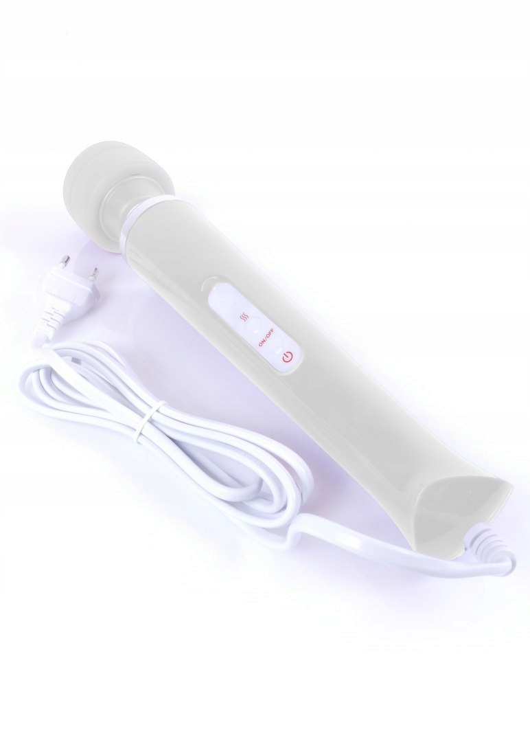 Stymulator-Magic Massager Wand Cable 110-240V White