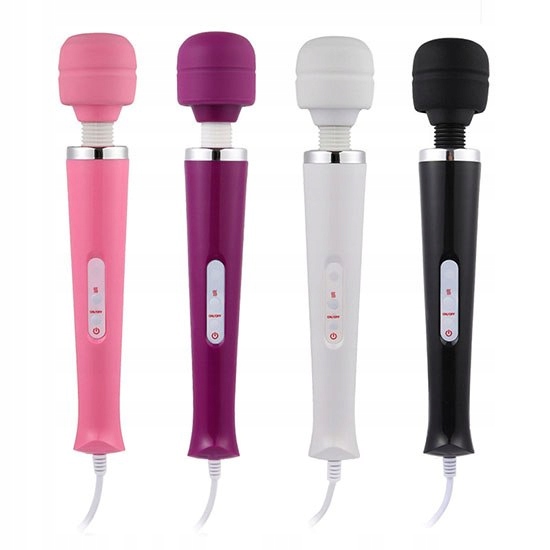Stymulator-Magic Massager Wand Cable 110-240V White
