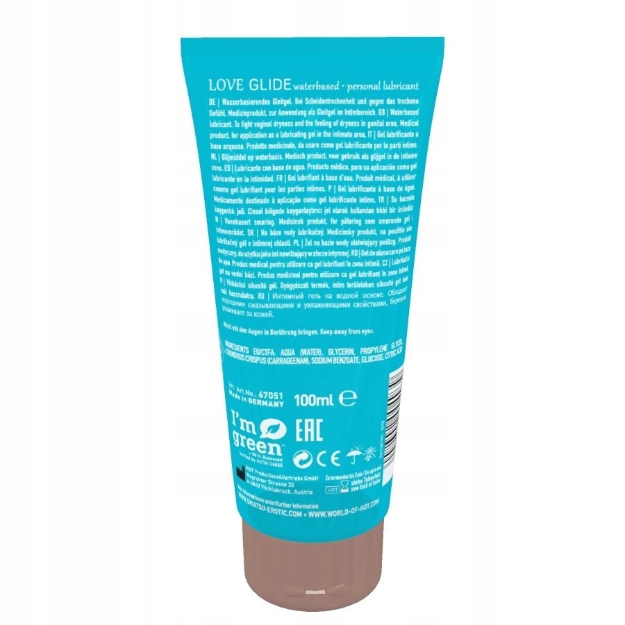 Żel- SHIATSU Love Glide waterbased 100ml