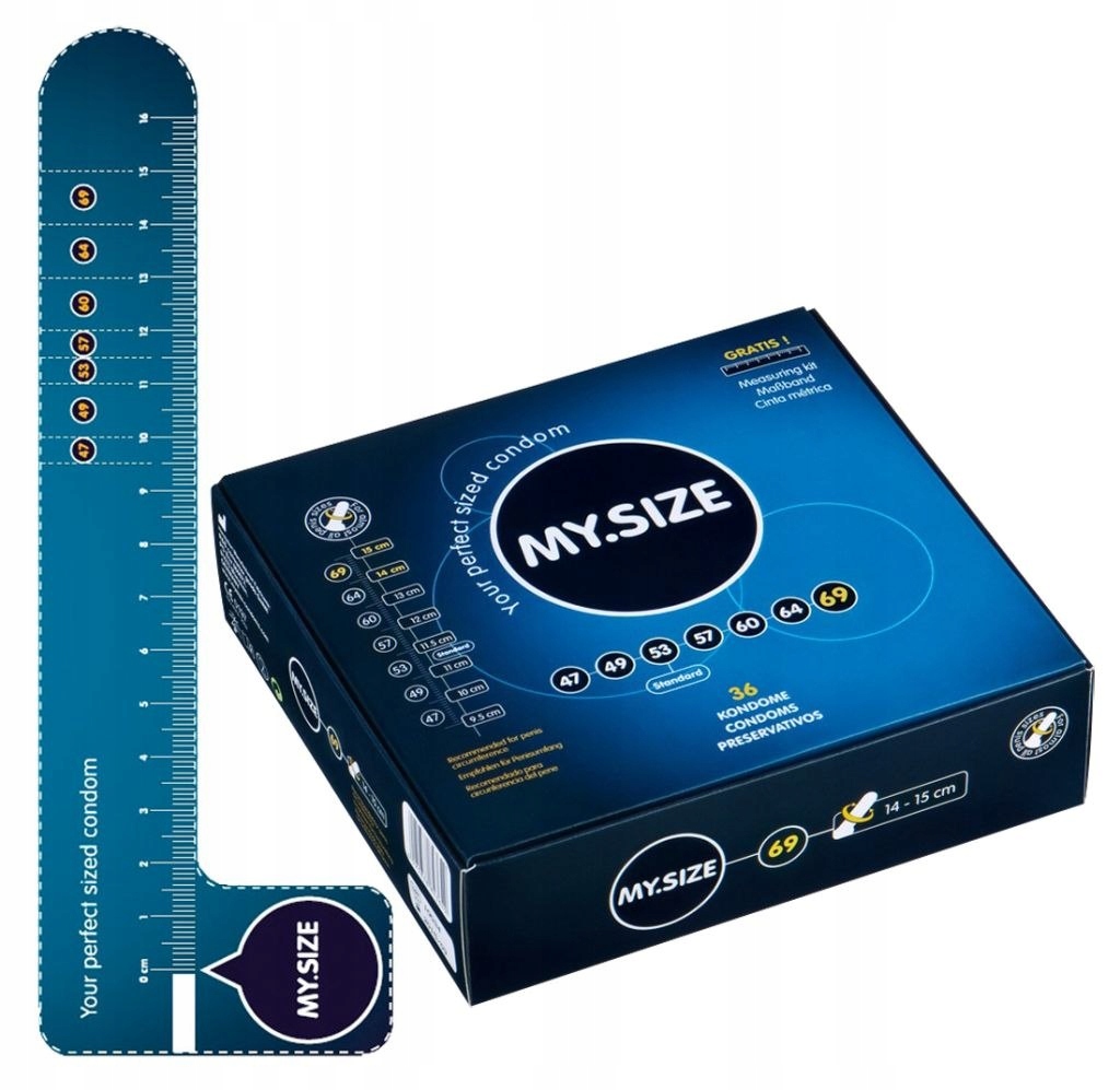 Prezerwatywy MY.SIZE 69 mm 36-pcs