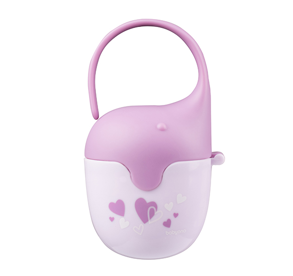 Pudełko pojemnik na smoczek Słonik