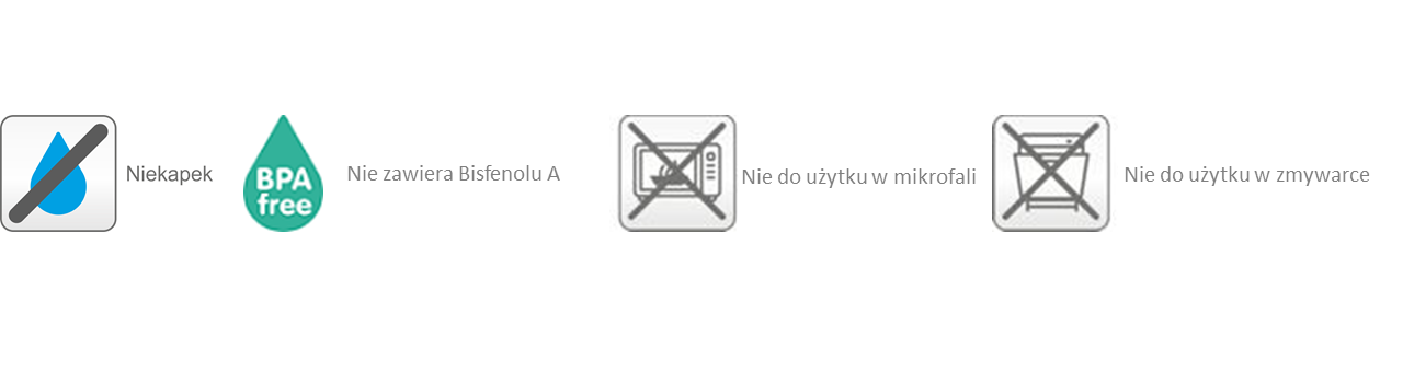 Kubek Bidon z Tritanu ze słomką z odważnikiem 250ML