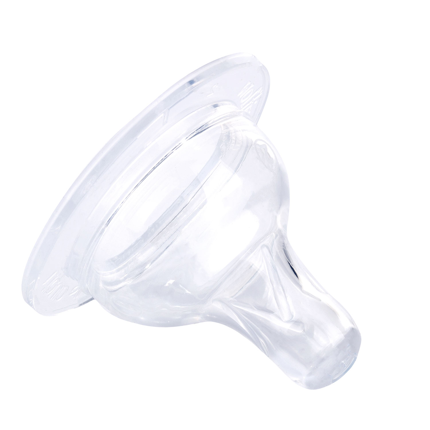 Smoczek do butelek szerokootworowych EasyStart silikonowy. Przepływ średni