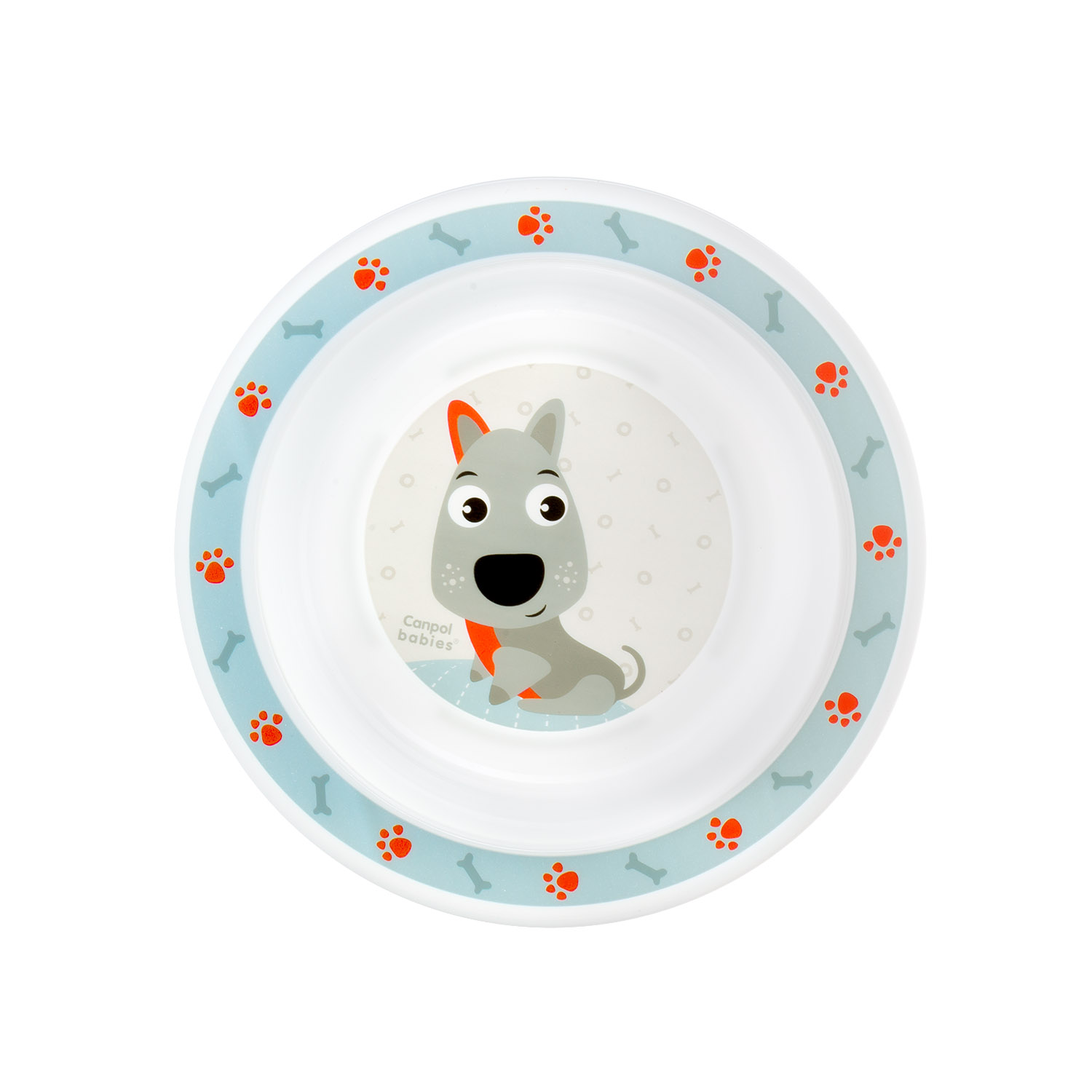 Canpol miseczka plastikowa Cute Animals - piesek