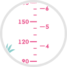 Canpol babies lekka butelka wąska 120ml 0m+ AFRICA - Nosorożec