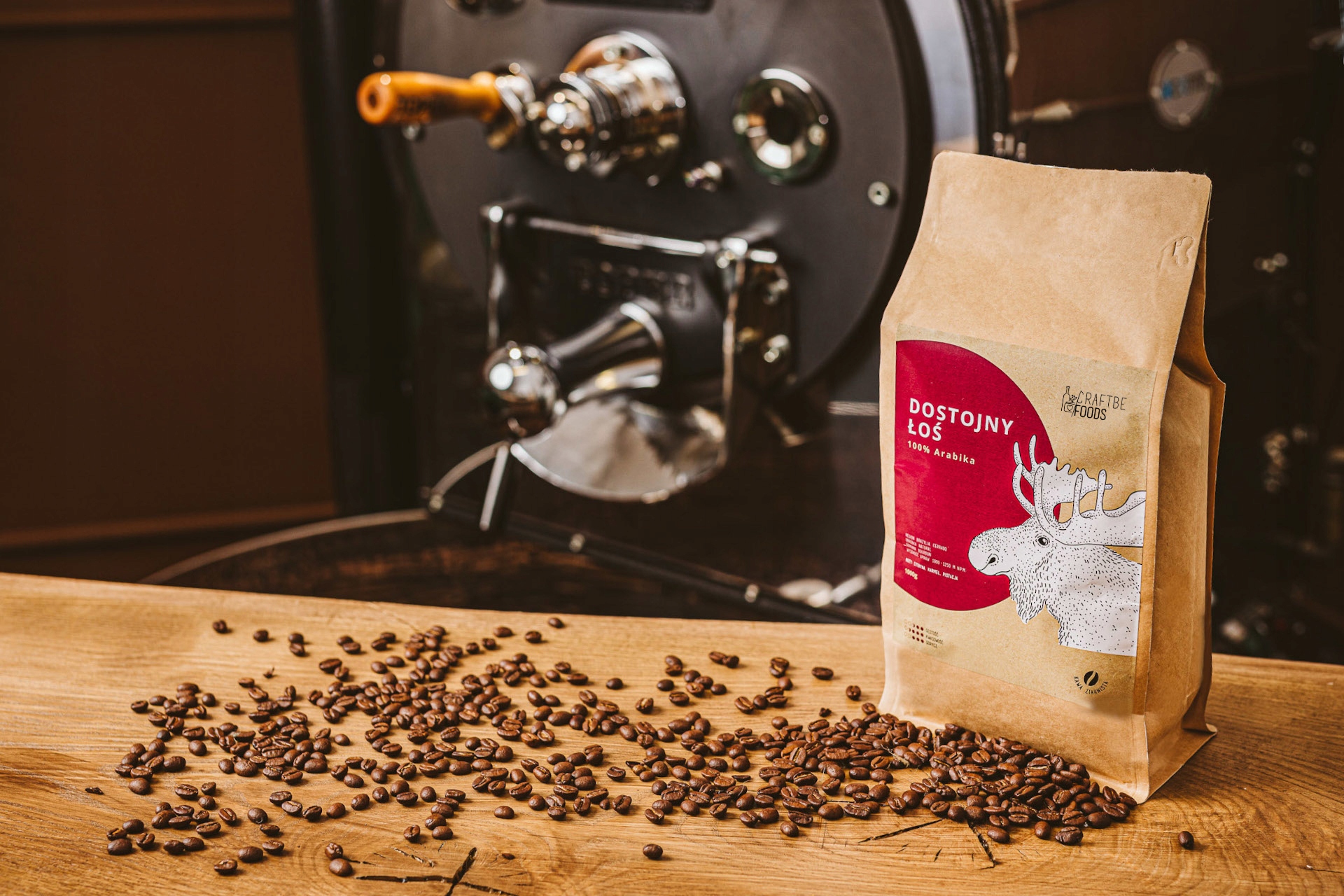 Craftbe Kawa Ziarnista Dostojny Łoś 1kg