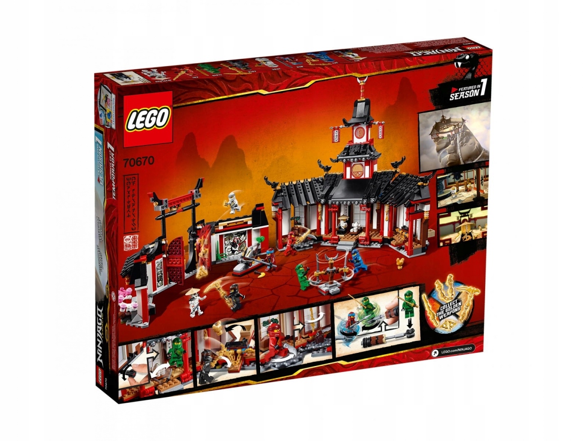 LEGO 70670 Ninjago Klasztor Spinjitzu