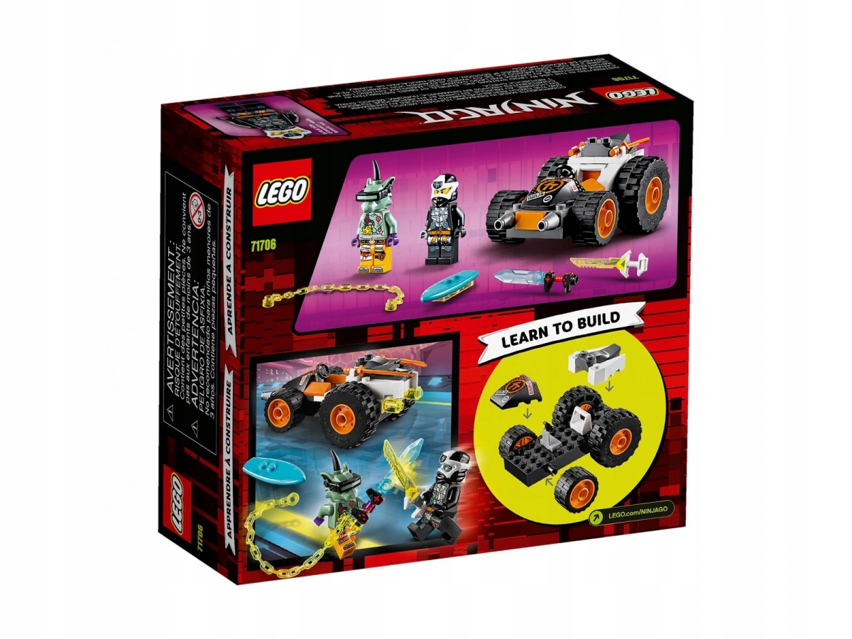 LEGO 71706 Ninjago Samochód Cole'a