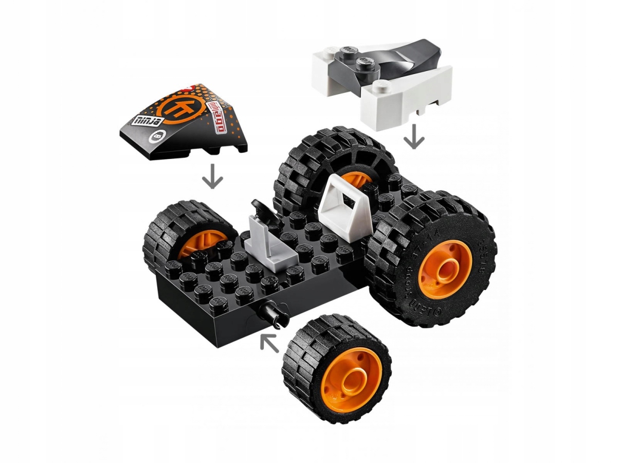 LEGO 71706 Ninjago Samochód Cole'a