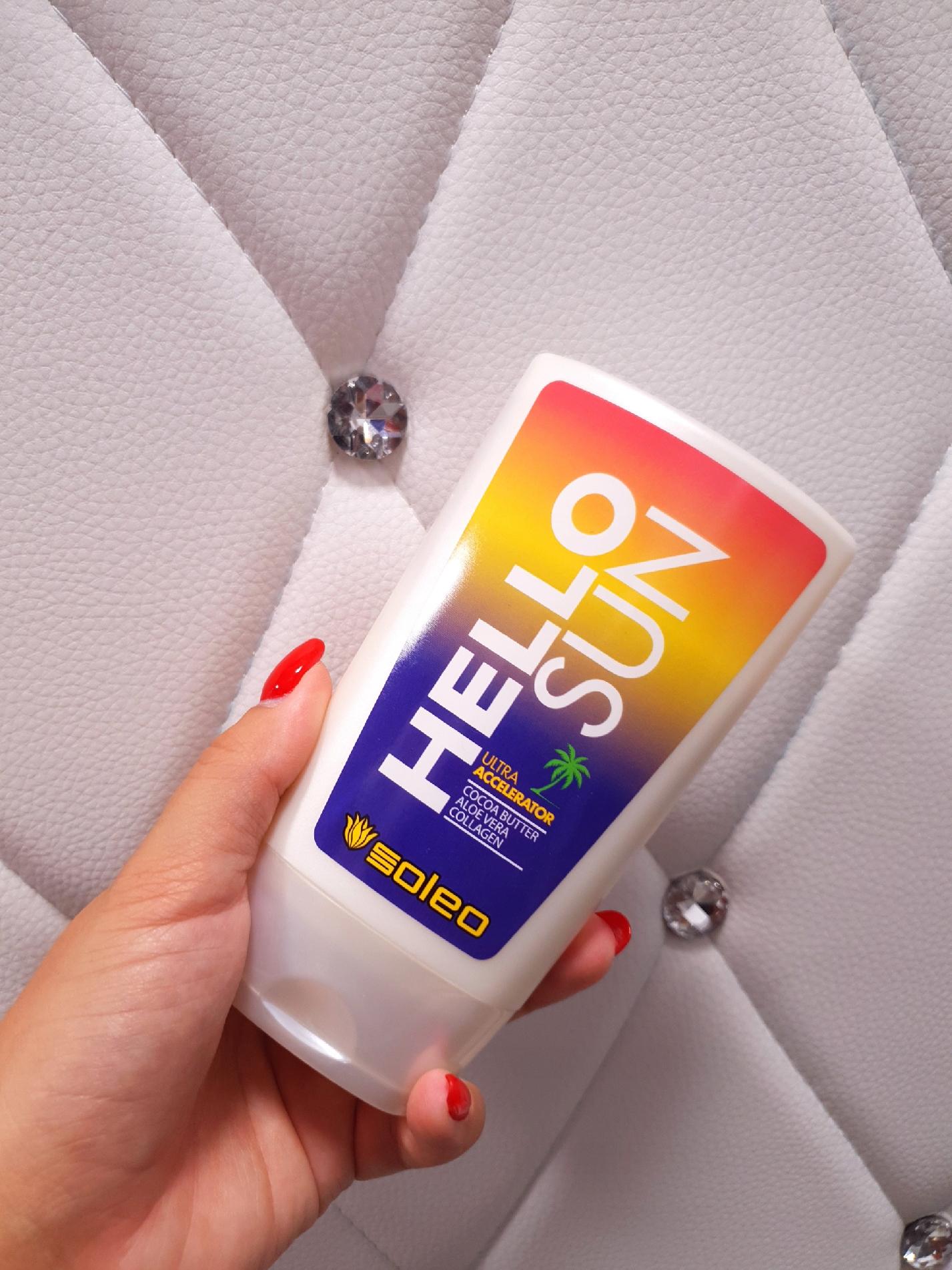 SOLEO HELLO SUN ULTRA MOCNY PRZYSPIESZACZ OPALANIA