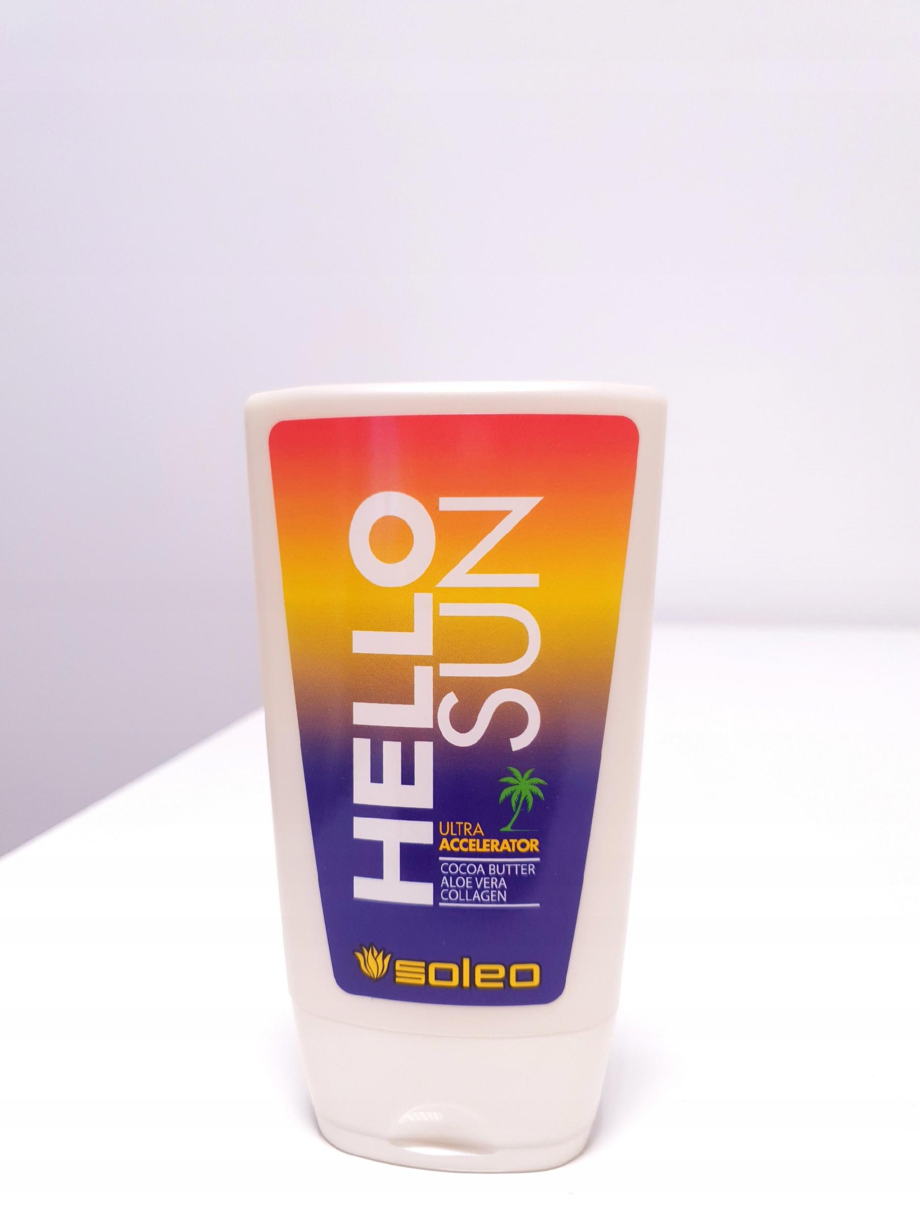 SOLEO HELLO SUN ULTRA MOCNY PRZYSPIESZACZ OPALANIA