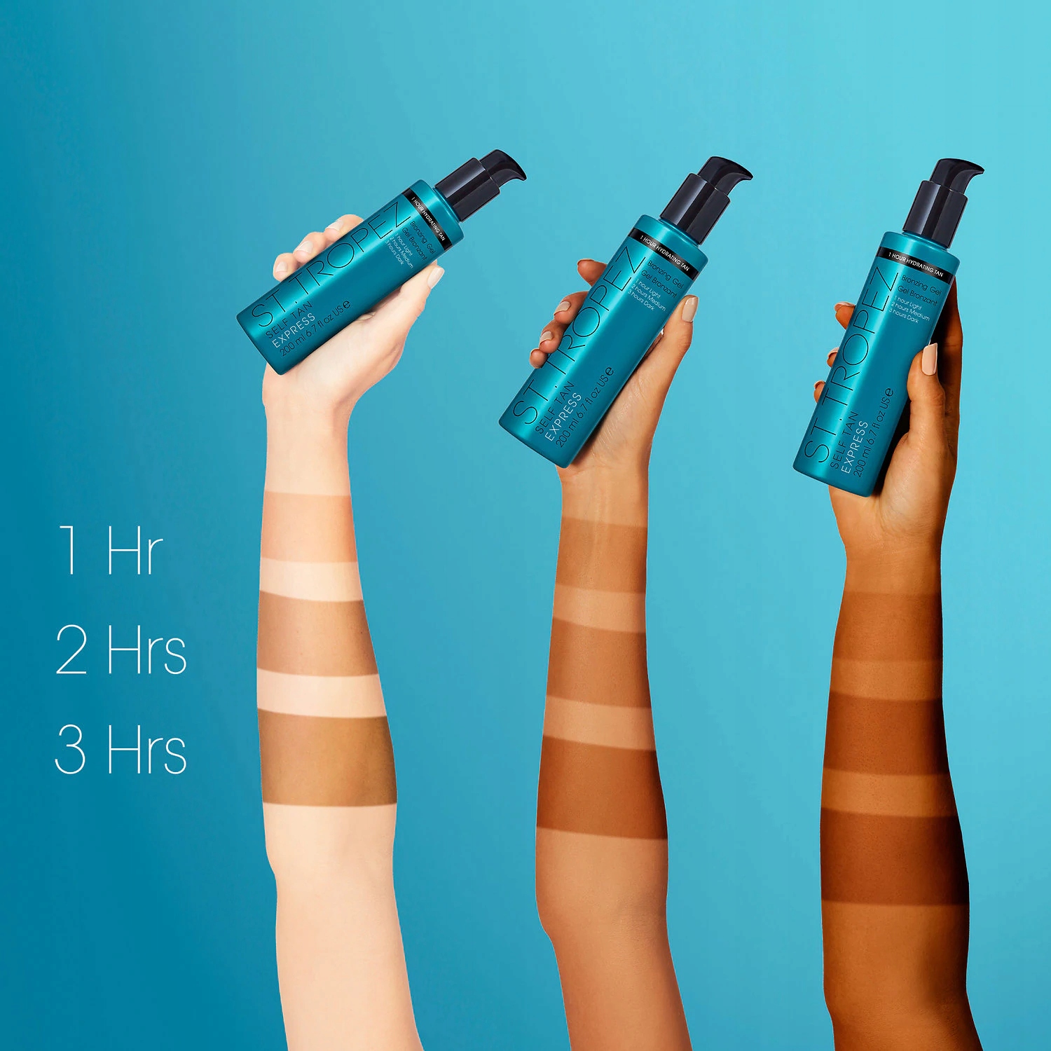 ST.TROPEZ SELF TAN EXPRESS SAMOOPALACZ + RĘKAWICA