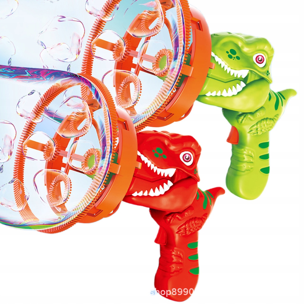 Pistolet bańki Dino B/O 2 kol 9563