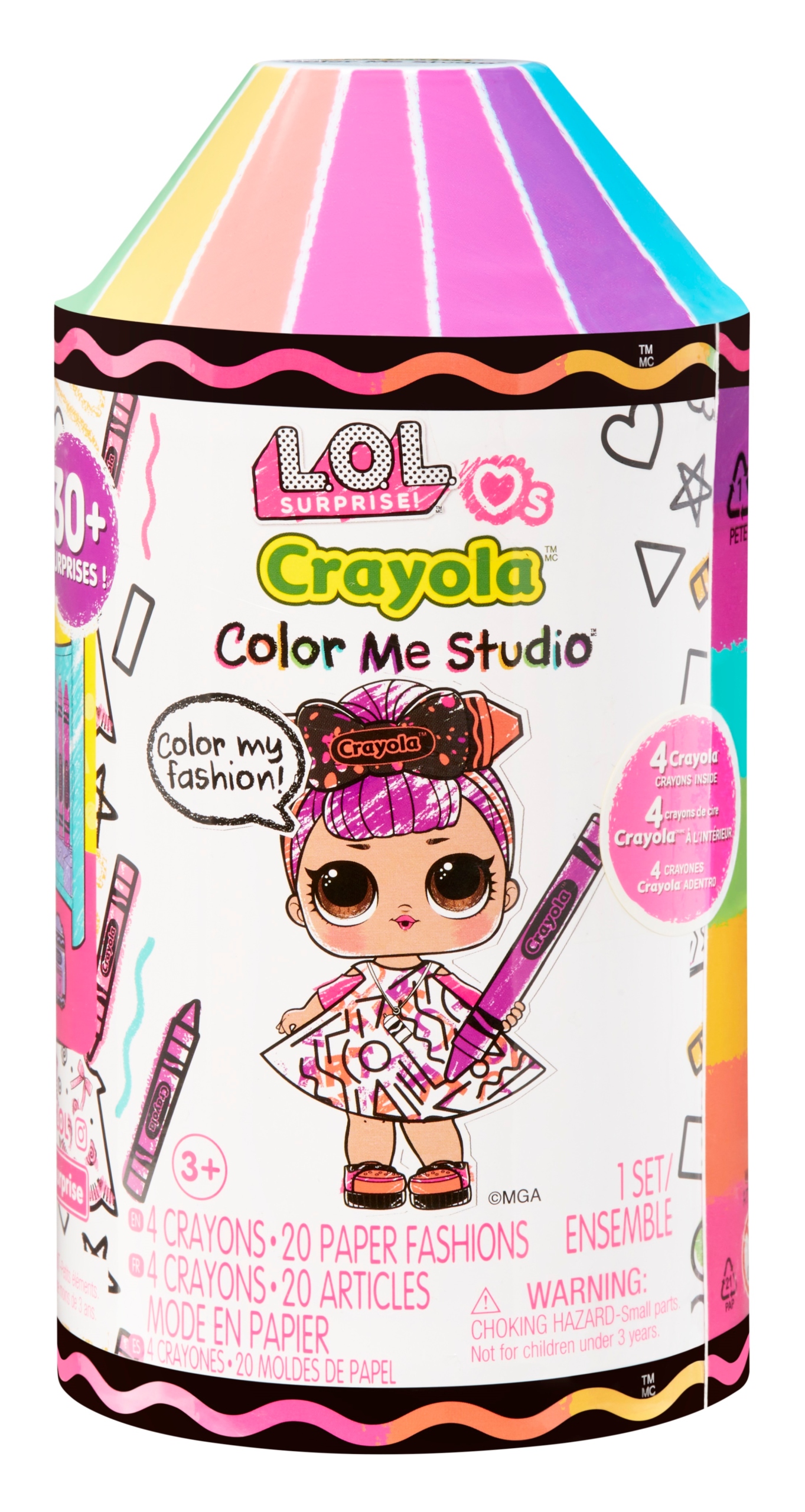 Loves CRAYOLA Studio z lalką