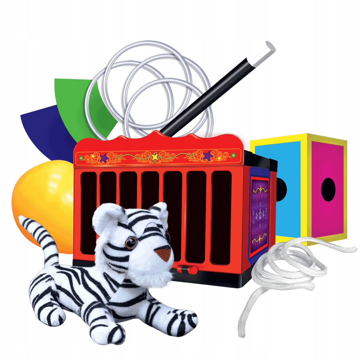 HAPPY MAGIC TYGRYSEK I JEGO KLATKA CARTAMUNDI 9087