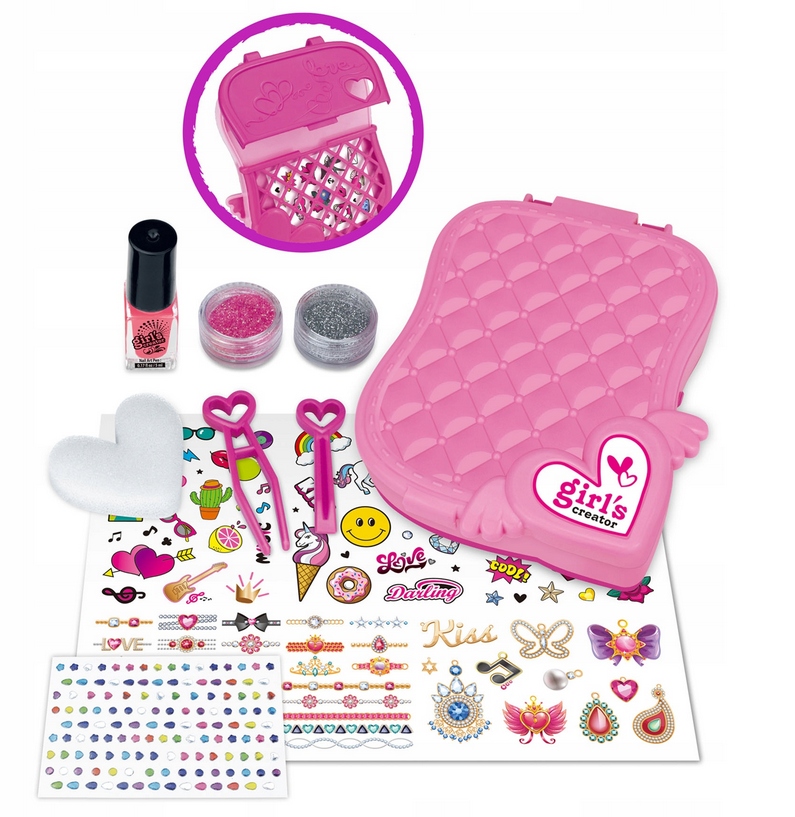 ZESTAW DO ZDOBIENIA PAZNOKCI I TATUAŻE