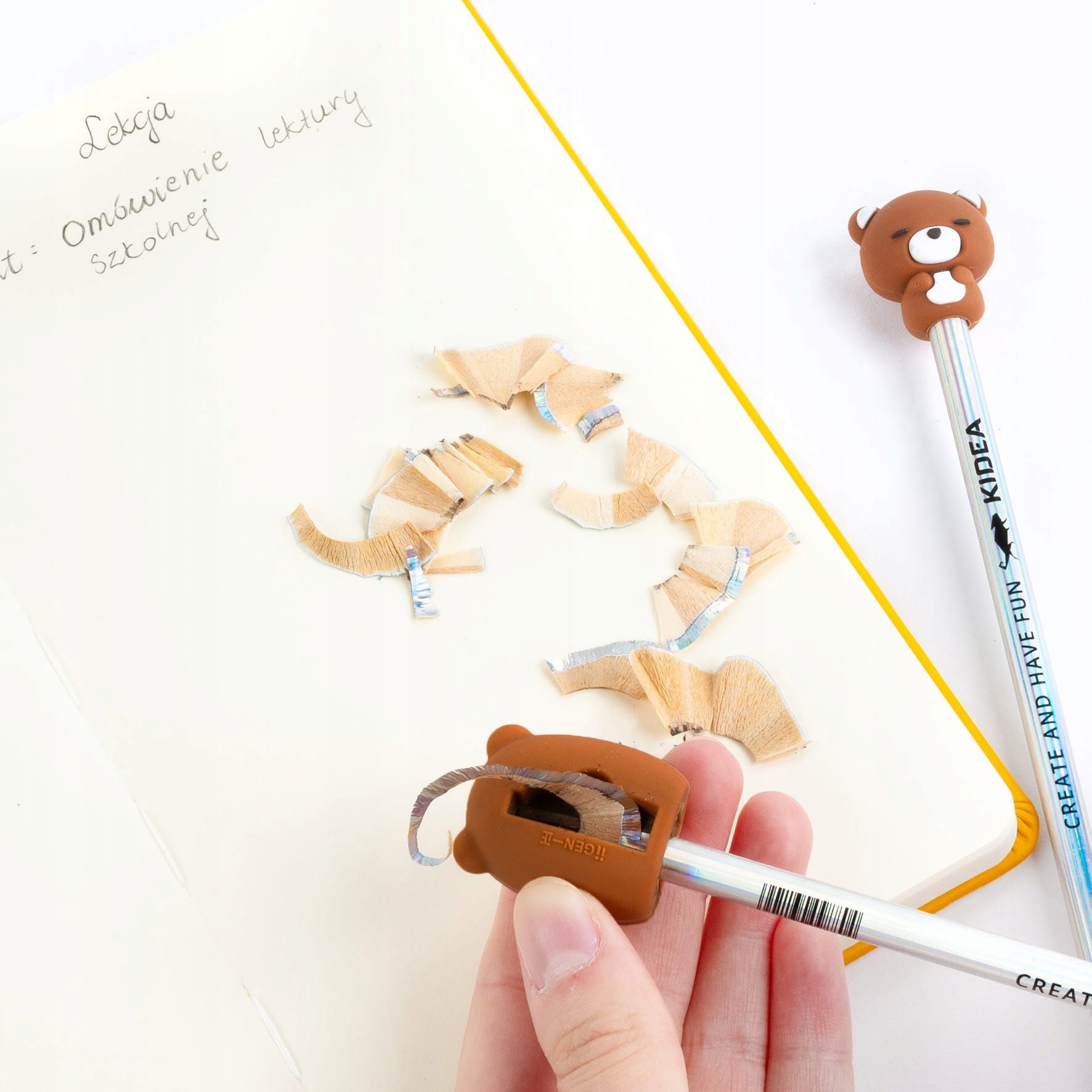 MISIE TEMPERÓWKA Z OŁÓWKAMI 3 SZT. KIDEA 0255