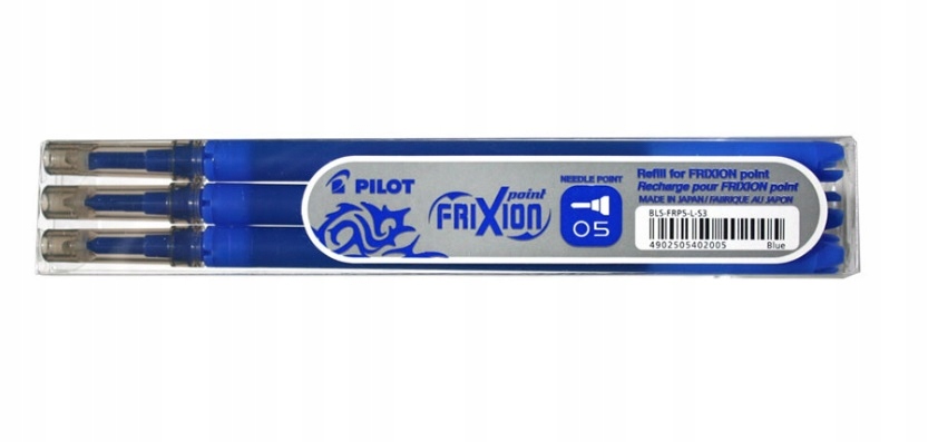 WKŁAD DO CIENK PILOT FRIXION BLS-5L NIEBI (3) 2005