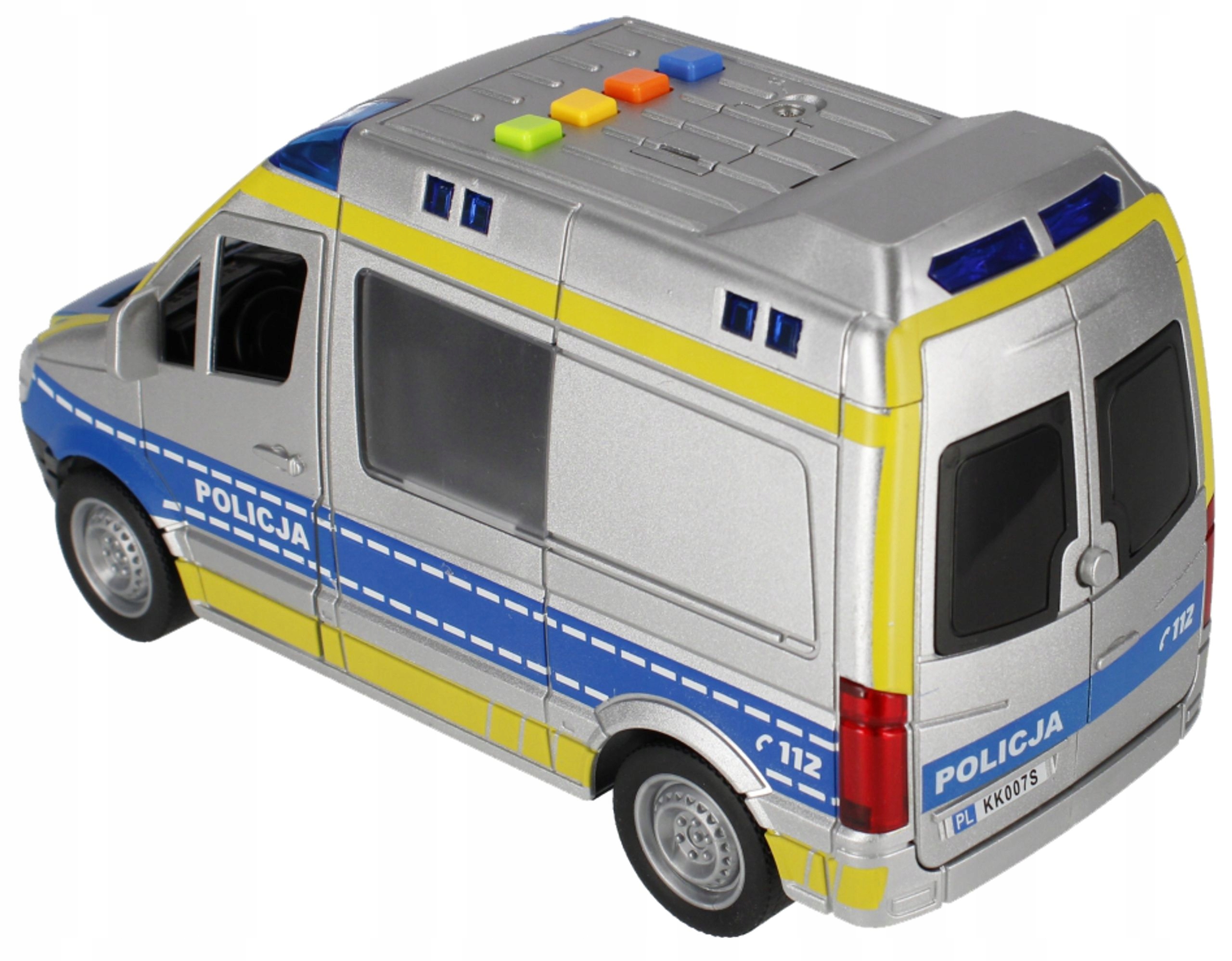 AUTO POLICJA B/O 27X17X12 MOJE MIASTO PLPL MC 1868