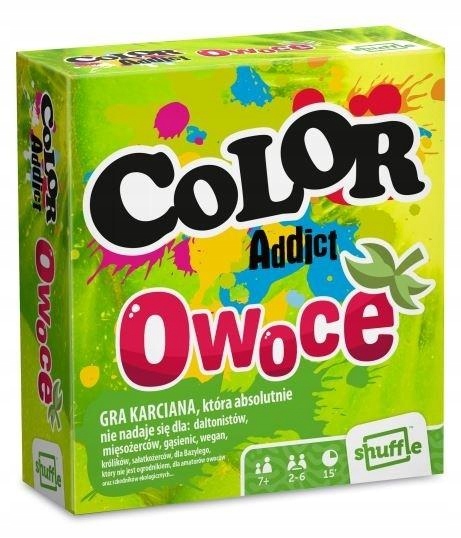 KARTY DO GRY COLOR ADDICT OWOCE DOPASUJ KOLORY