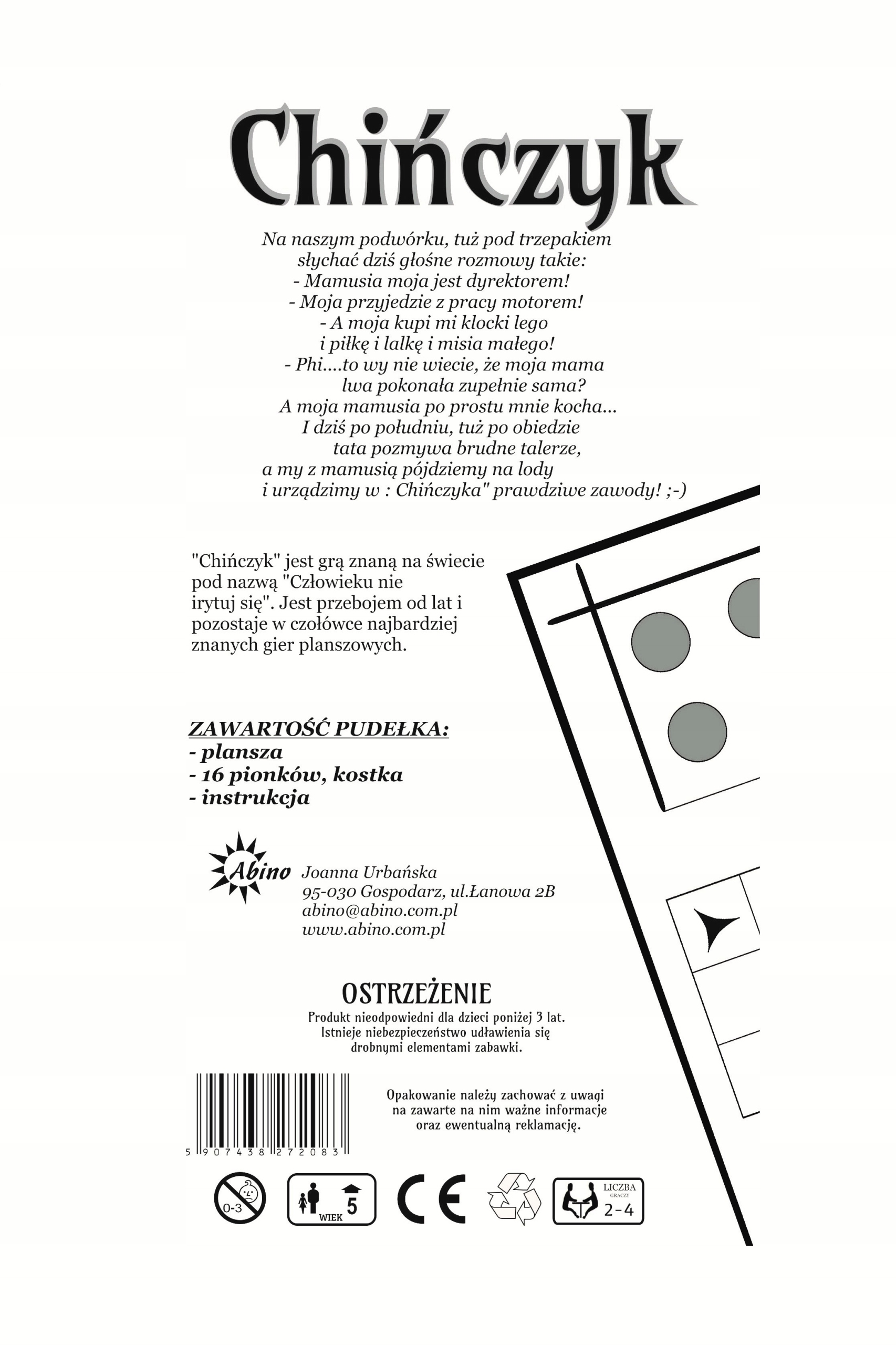 CHIŃCZYK MAŁY 2083