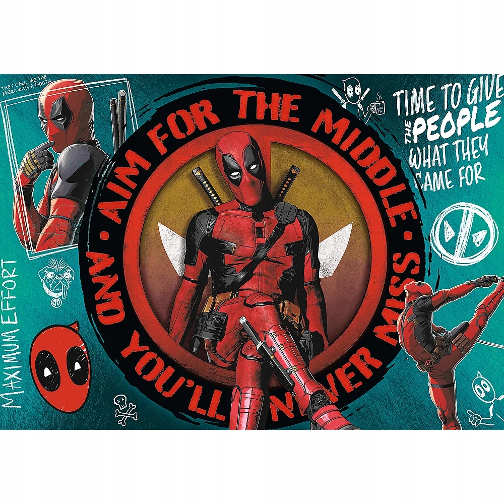 Puzzle 1000 Premium Plus Deadpool 10835