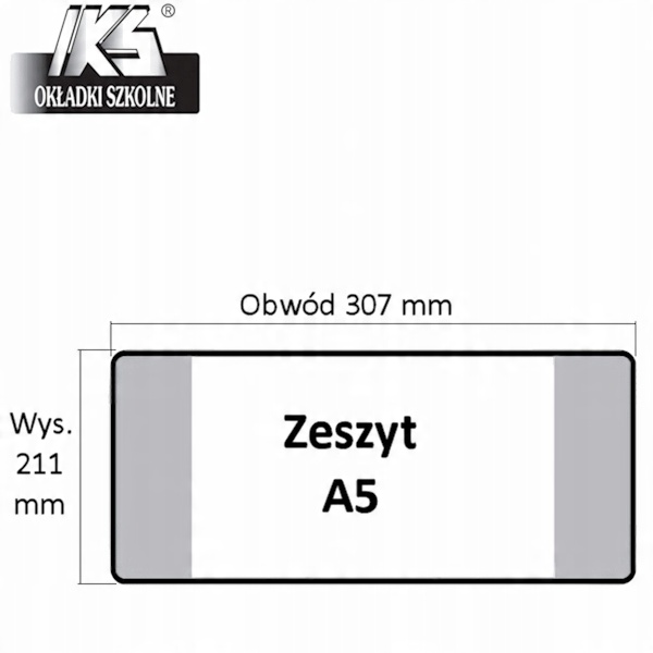 OKŁADKA NA ZESZYT DO NUT (25) IKS A'12