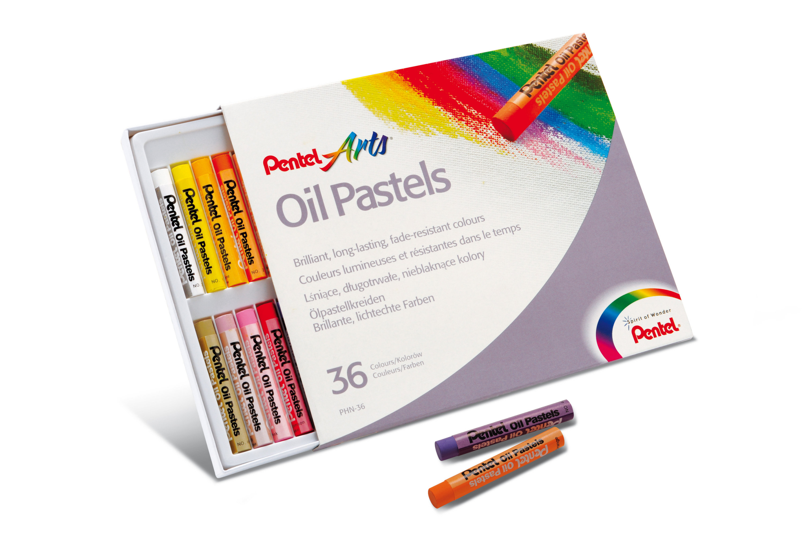 PASTELE OLEJNE 25KOL. PENTEL PHN-25 A'12 3597