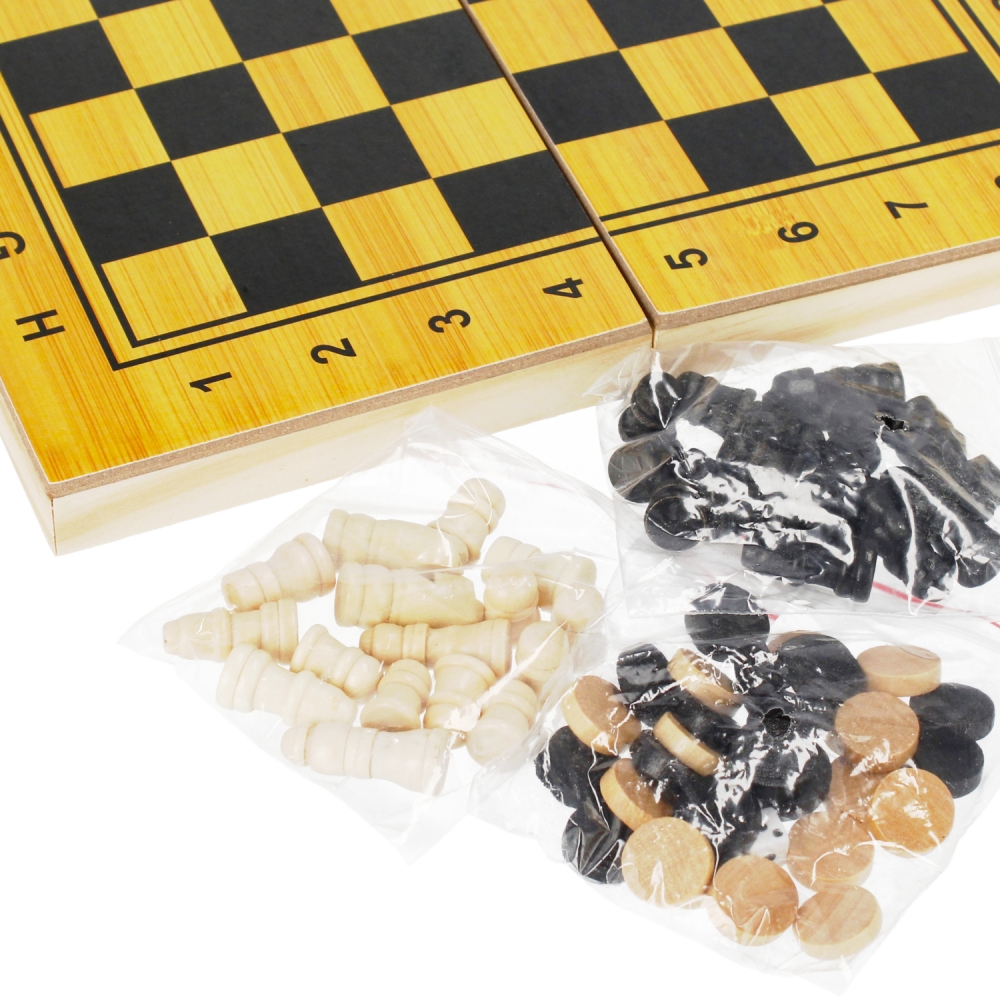 GRA SZACHY DREW 23X12X4 MC GAME FOL 96