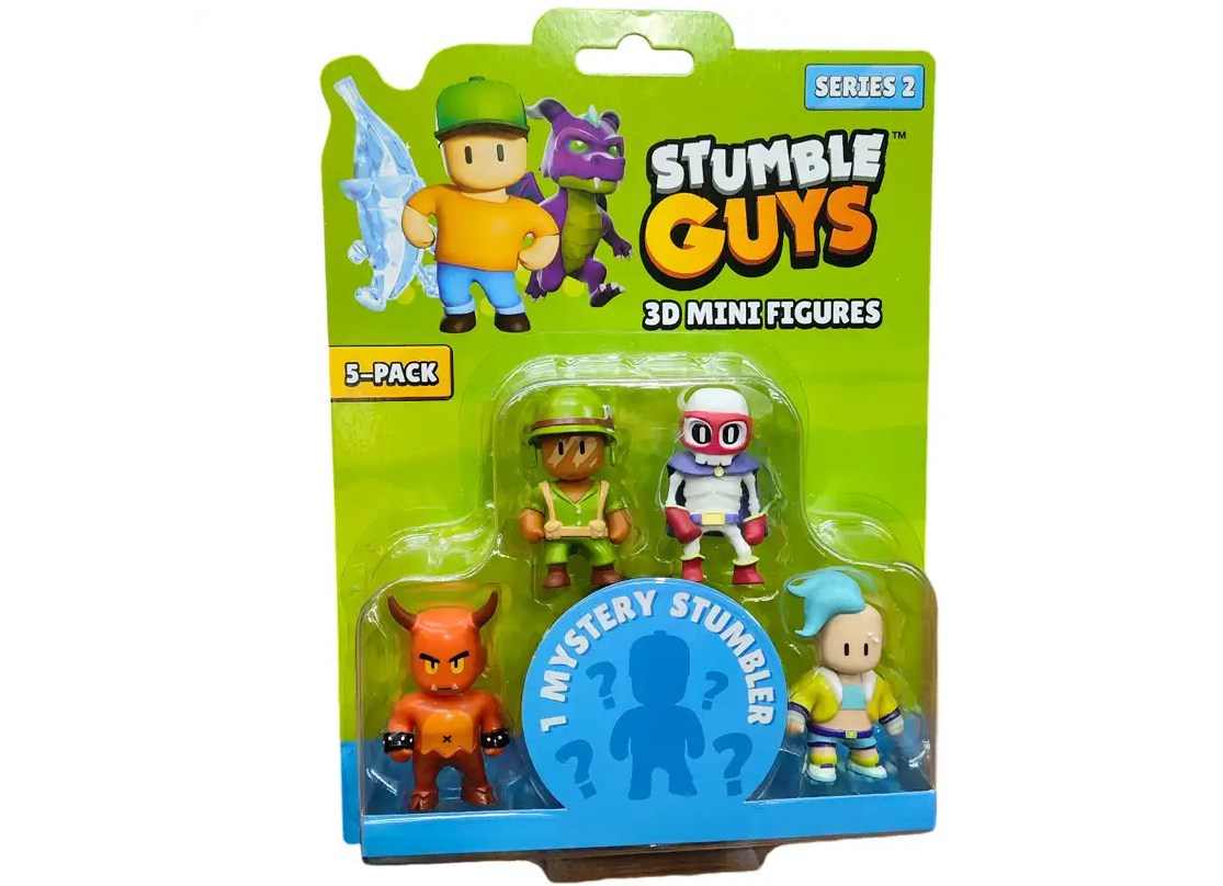 STUMBLE GUYS OPAKOWANIE WINDOWBOX Z 5 FIGUR.