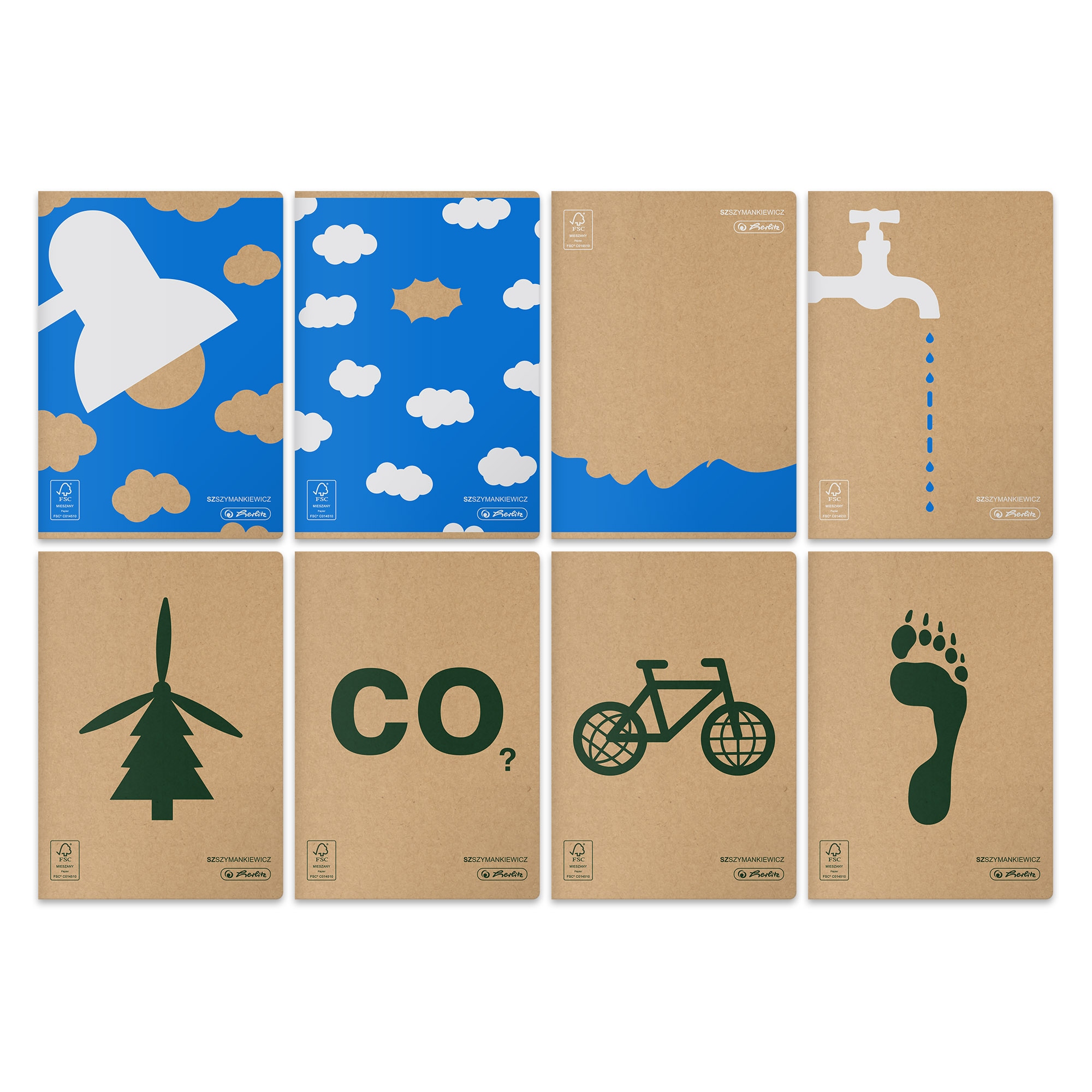 ZESZYT A5/60 L SZSZYM FSC 9088 A'5