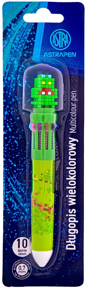 Astra, Długopis Automatyczny, Wielokolorowy, 1 Szt.