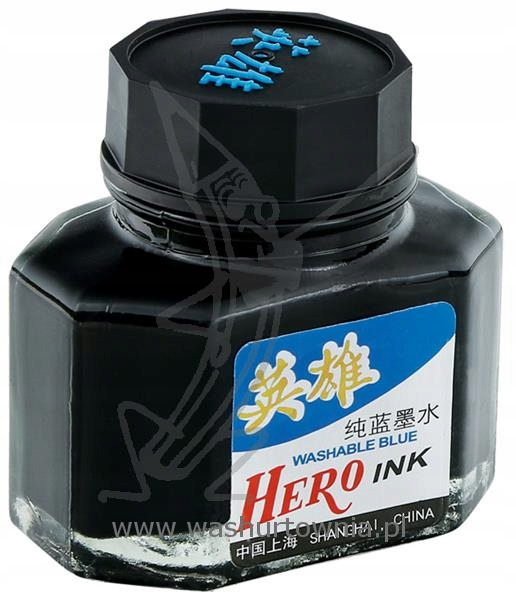 ATRAMENT HERO NIEBIESKI 50ML. 4378