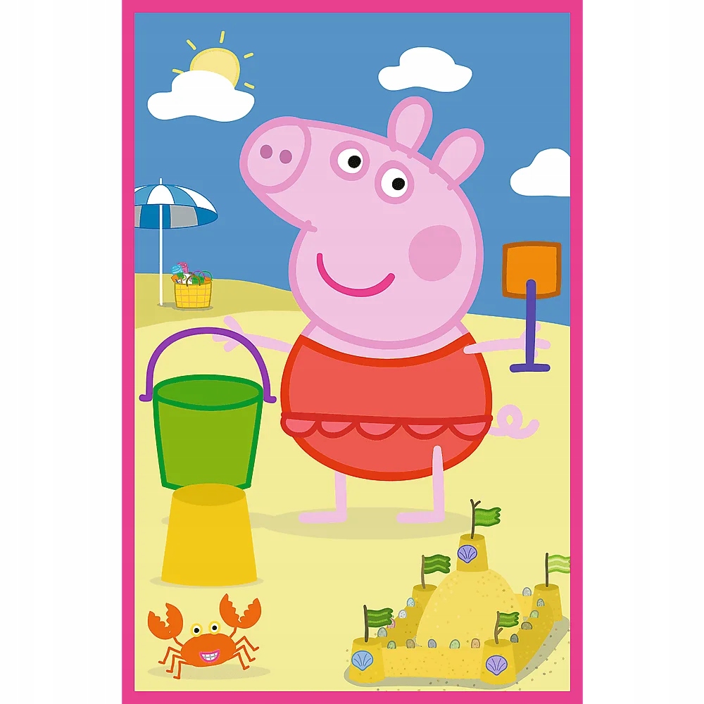 Puzzle 3X50 Siła Przyjaźni Świnka Peppa 34877